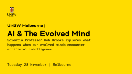 Melbourne | AI & The Evolved Mind