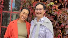  Ophthalmologist Dr Leanne Cheung and her husband, Conrad Yiu,